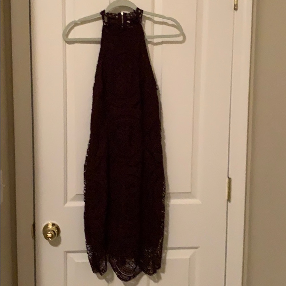 Charlotte Russe Purple lace Dress!